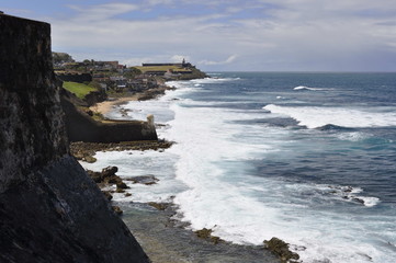 Fortress in San Juan, Puerto Rico