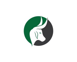 Bull head logo icon