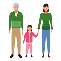 old man woman and child avatar