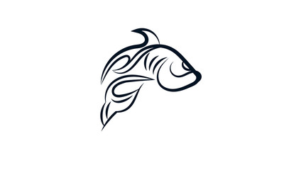 Tuna fish vector