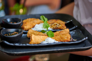 Vietnam Essen vietnamesisches Abendessen Streetfood