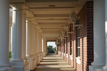 interior of a house hallway