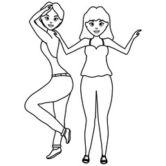 beautiful and sensual women characters