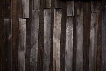 Unpainted rough wooden background for design, banner and layout.