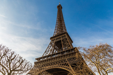 The Eiffel Tower in Paris, France