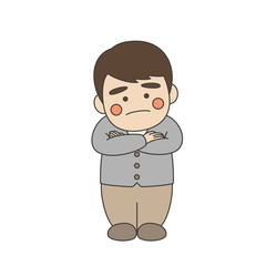 男性キャラクター考える