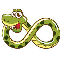 snake vector clipart