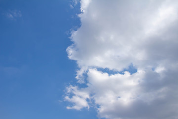 雲と日差しと雲