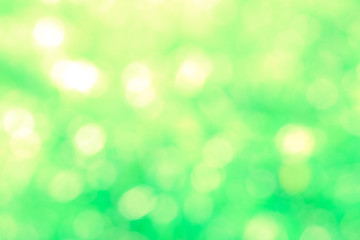 Fototapeta na wymiar Sunlight green bio background, abstract blurred foliage sun light. Organic design nature abstract background with copyspace for text advertising design. Blur nature image in sunshine and bokeh effect