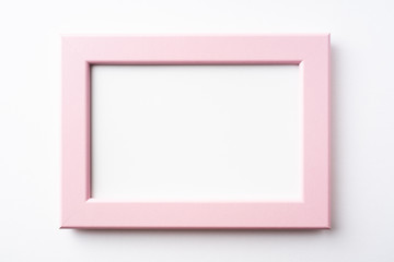 pink wood frame fro mockup