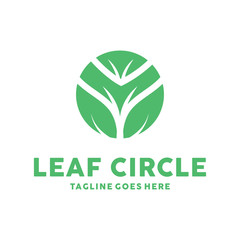 Leaf Logotype. Organic Plant. Natural Flower Vector Logo Icon Symbol.