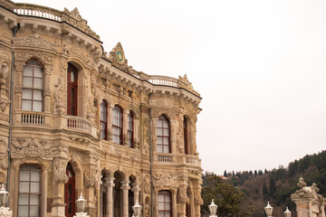 Obraz premium Küçüksu Kasri made in the Ottoman period. The most beautiful example of Ottoman Empire palace architecture.