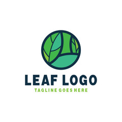 Leaf Logo / Nature Icon / Ecology Symbol Design Inspiration