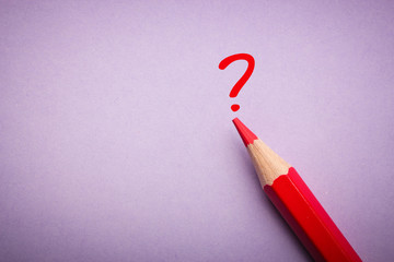 Question Mark Concept With Copy Space