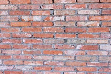 red brick wall texture background