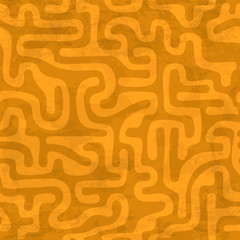 Seamless old maze pattern