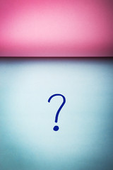 Question Mark Concept With Copy Space