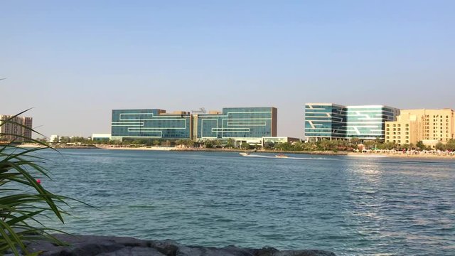 Fairmont Bab Albaher, Abu Dhabi UAE. Sot from the opposite side in front or ritz Carlton
