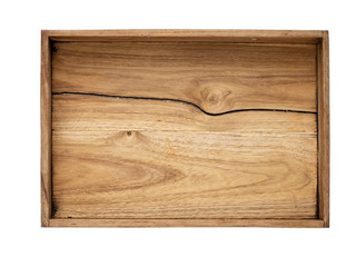 Wood board and tray for cooking and kitchen concept.