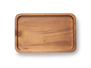 Wood board and tray for cooking and kitchen concept.