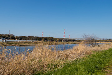千葉県八千代市の田舎の風景　千葉県八千代市