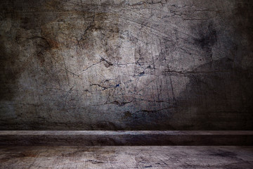 grunge abstract background on concreted wall