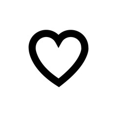 Heart icon vector isolated on background. Trendy sweet symbol. Pixel perfect. illustration EPS 10. - Vector