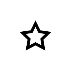 Star icon vector isolated on background. Trendy sweet symbol. Pixel perfect. illustration EPS 10. - Vector