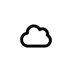 Cloud icon vector isolated on background. Trendy sweet symbol. Pixel perfect. illustration EPS 10. - Vector
