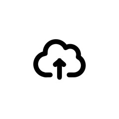 Upload icon vector isolated on background. Trendy sweet symbol. Pixel perfect. illustration EPS 10. - Vector