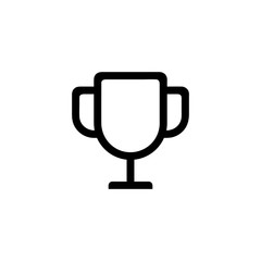 Trophy icon vector isolated on background. Trendy sweet symbol. Pixel perfect. illustration EPS 10. - Vector