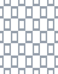 Seamless pattern with blue and white tile shapes.