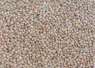 Fototapeta premium Dried Peas Closeup in an Italian Market