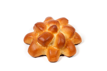 bread isolated on white background