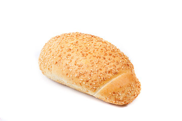 bread isolated on white background