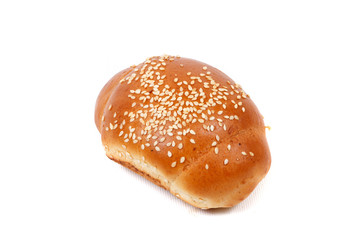 bread isolated on white background