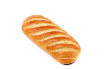 bread isolated on white background