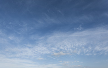 Blue sky with cloud