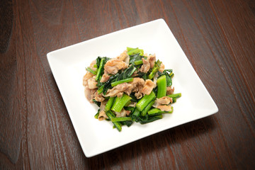 茎立菜料理
