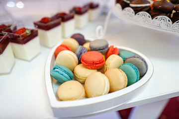 Tble with delicious sweets