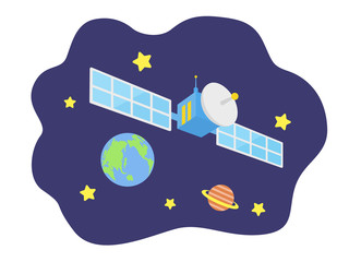 人工衛星 © R-DESIGN