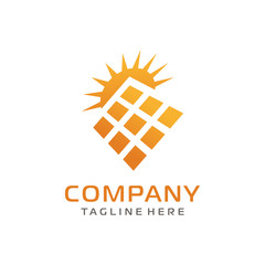 solar logo design