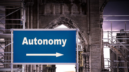 Sign 376 - Autonomy