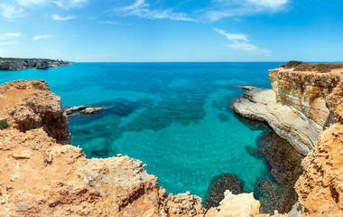 Fototapeta premium Faraglioni at Torre Sant Andrea, Italy