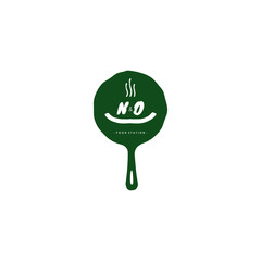 NO Logo with pan food concept. Can be adapt for Culinari Brand.