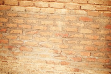 Wall background view