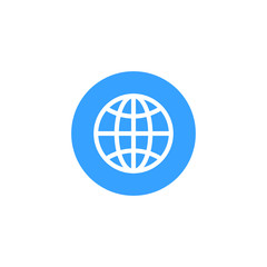 Modern communication contact us icon