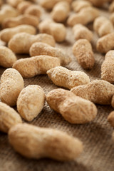 Peanuts with shell.