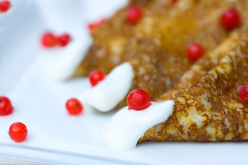 Cup of tea. Black tea on the kitchen table