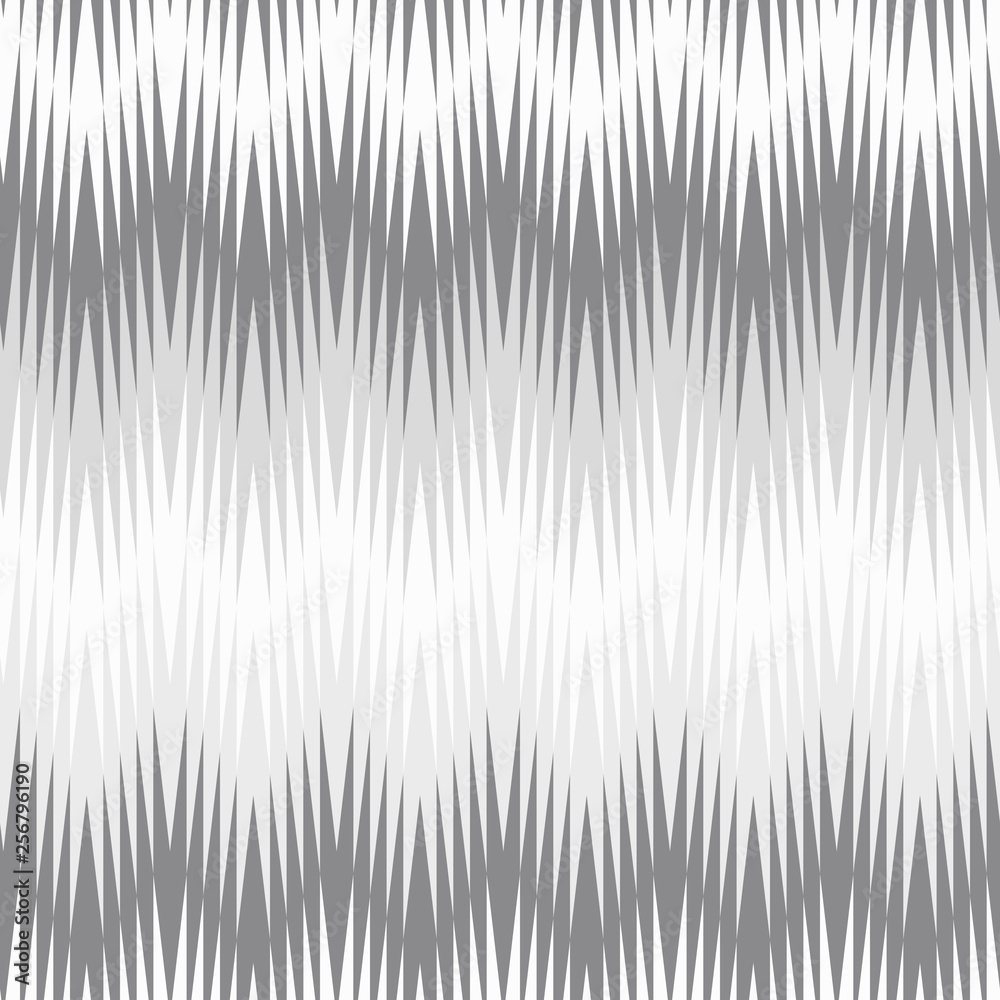 Poster white and grey zig zags geometric background. vector seamless repeat in neutral colors.